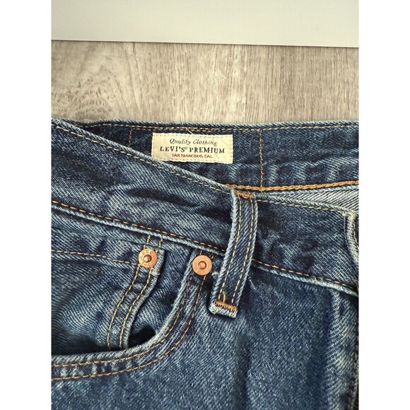 Levi's Premium 551 Z Big E 28x32 Straight Medium Wash Blue Jeans Men’s - Picture 2 of 10